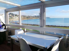 Appartement rénové 3* avec vue mer, à 50m plage, Perros-Guirec - FR-1-368-208